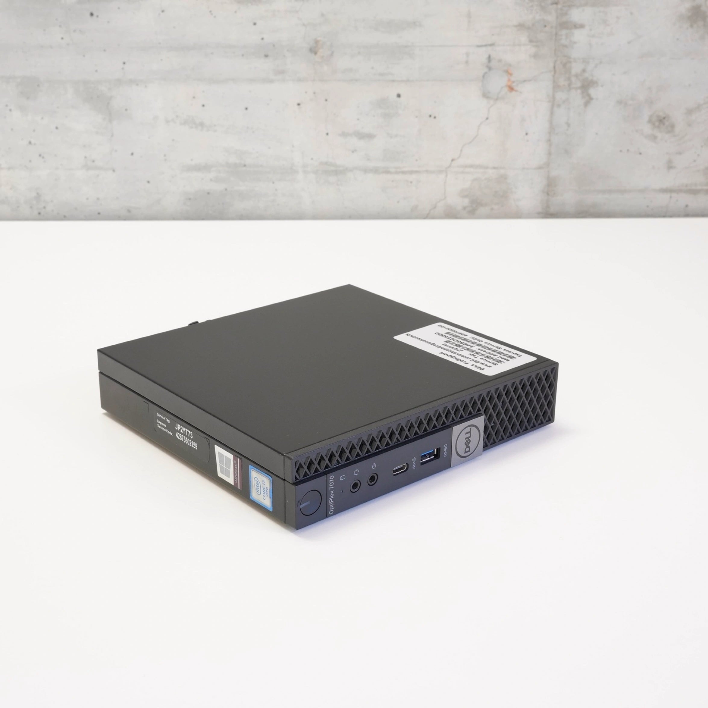 Jimis Hardware Dell Optiplex 7070 Micro i7 16GB 512GB generalüberholtes Business-Gerät