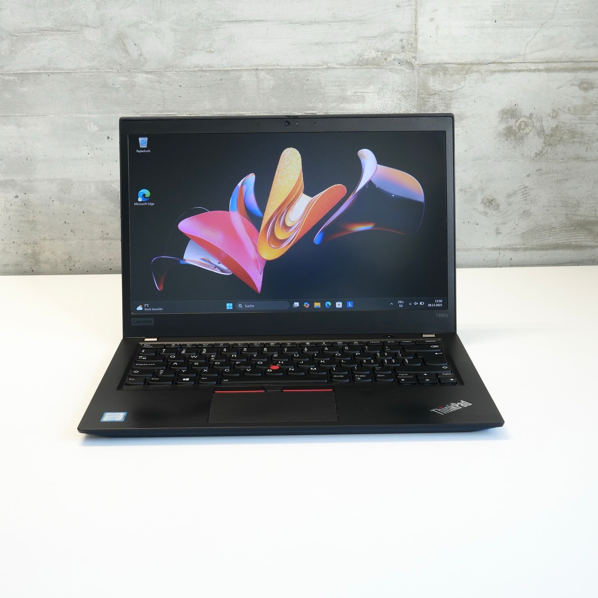 Jimis Hardware Lenovo Thinkpad T490s i7-8th 8GB 256GB Nvme generalüberholtes Business-Gerät