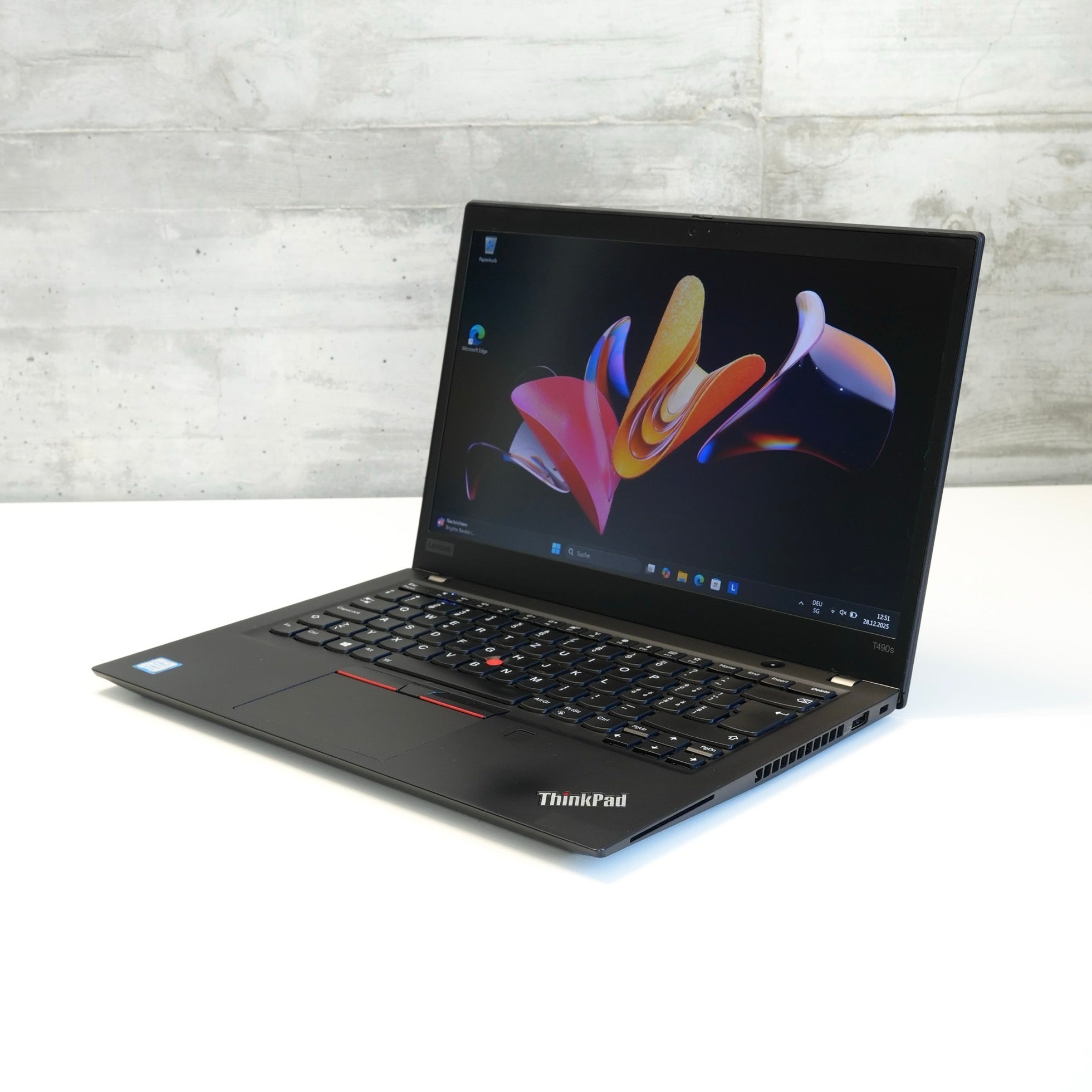 Jimis Hardware lenovo thinkpad t490s i7 8th 8gb 256gb nvme generalüberholte Business Hardware