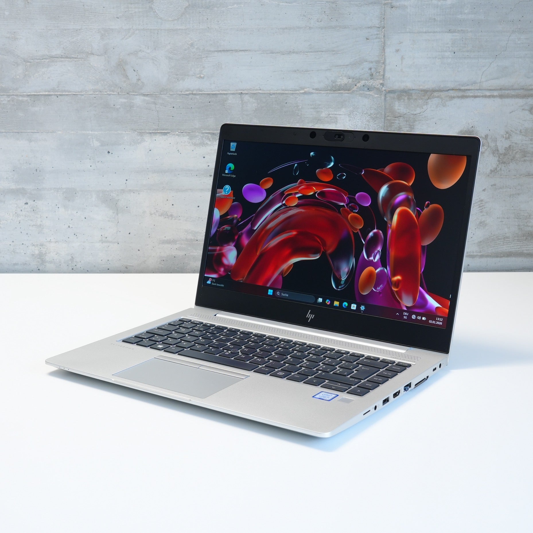 Jimis Hardware hp elitebook 840 g5 i5 7200u 8gb 256gb ssd generalüberholte Business Hardware