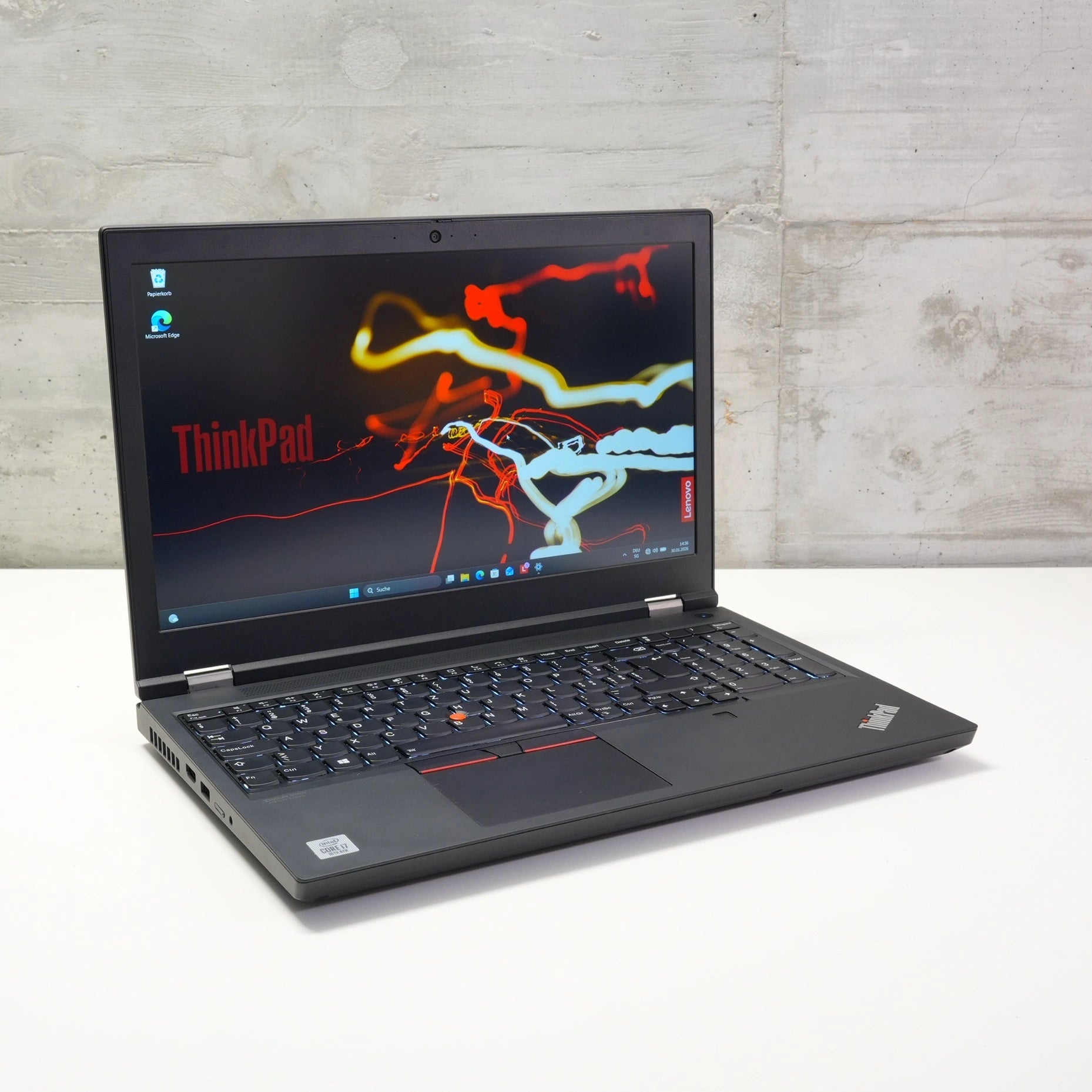 Lenovo ThinkPad P15 Gen 1 i7-10750H 32GB 512GB T1000 A-Grade Refurbished Mobile Workstation Schweiz