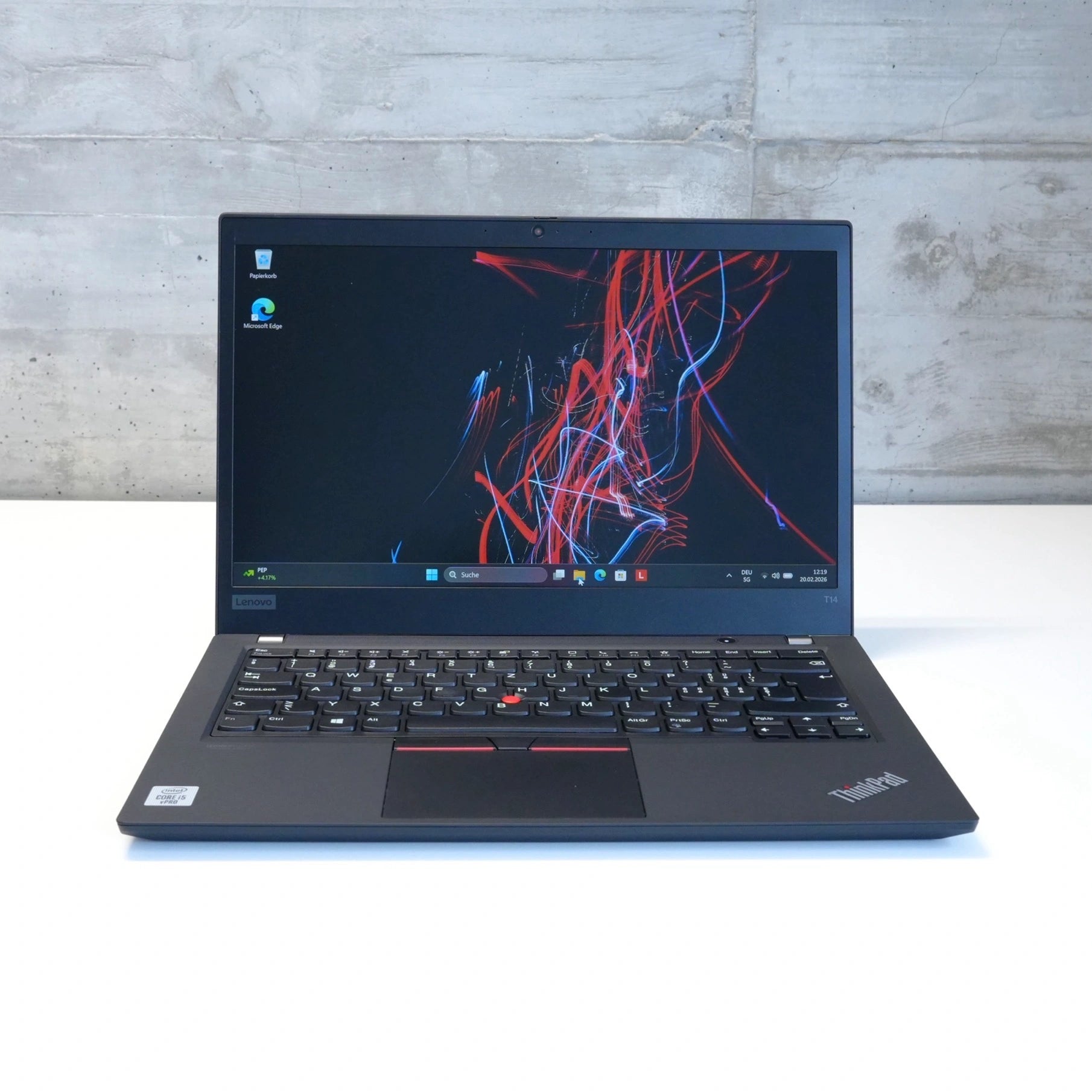 Lenovo ThinkPad T14 Gen 1 i5-10310U 16GB 256GB NVMe A-Grade Refurbished Business Laptop Schweiz