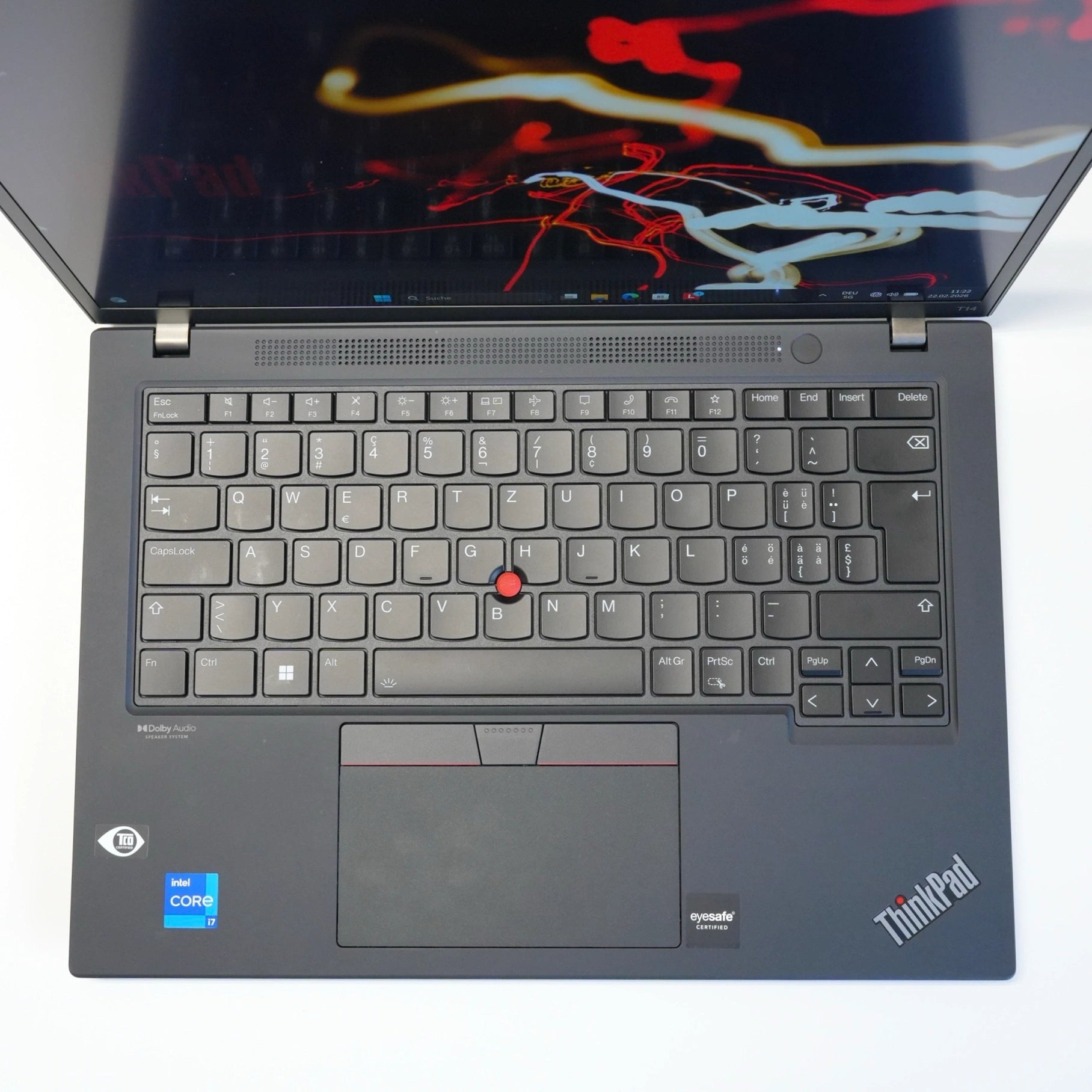 Lenovo ThinkPad T14 Gen 3 i7-1255U 16GB 512GB LTE A-Grade Refurbished Business Laptop Schweiz
