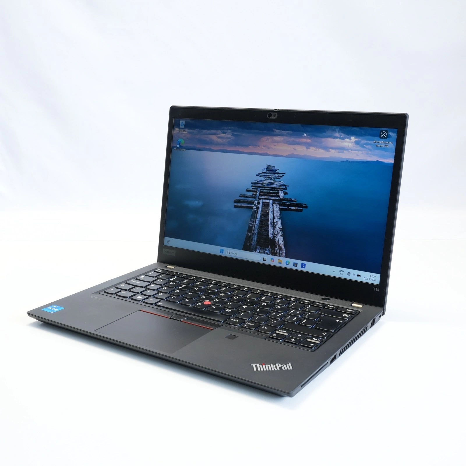 Lenovo ThinkPad T14 Gen 2 i5-1135G7 16GB 256GB A-Grade Refurbished Business Laptop Schweiz