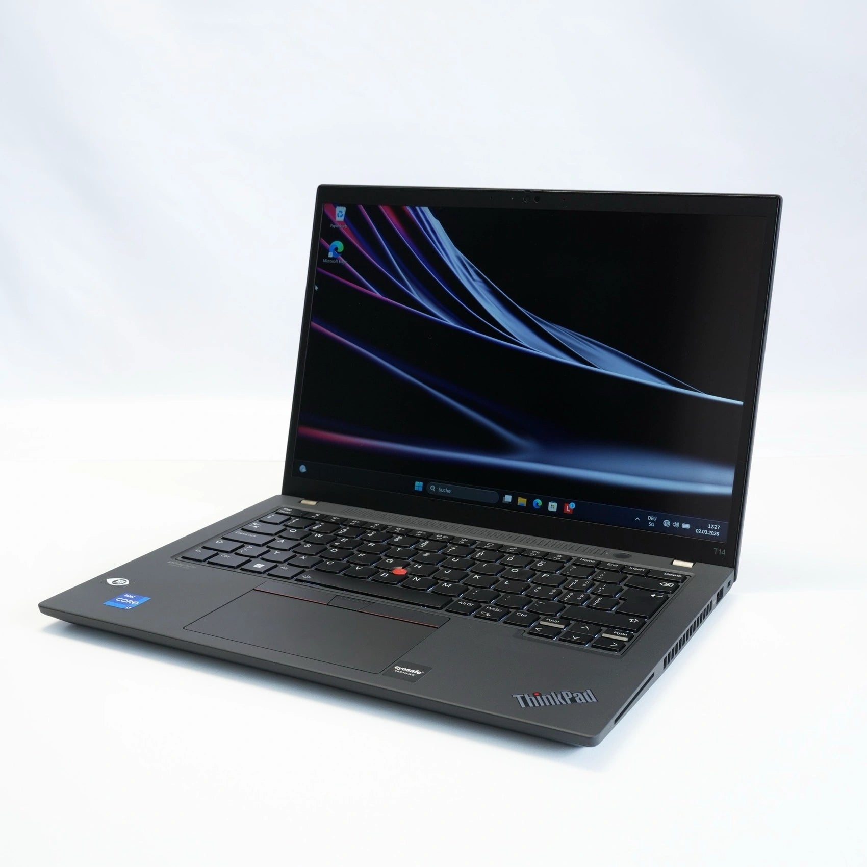 Lenovo ThinkPad T14 Gen 3 i7-1255U 16GB 512GB LTE A-Grade Refurbished Business Laptop Schweiz