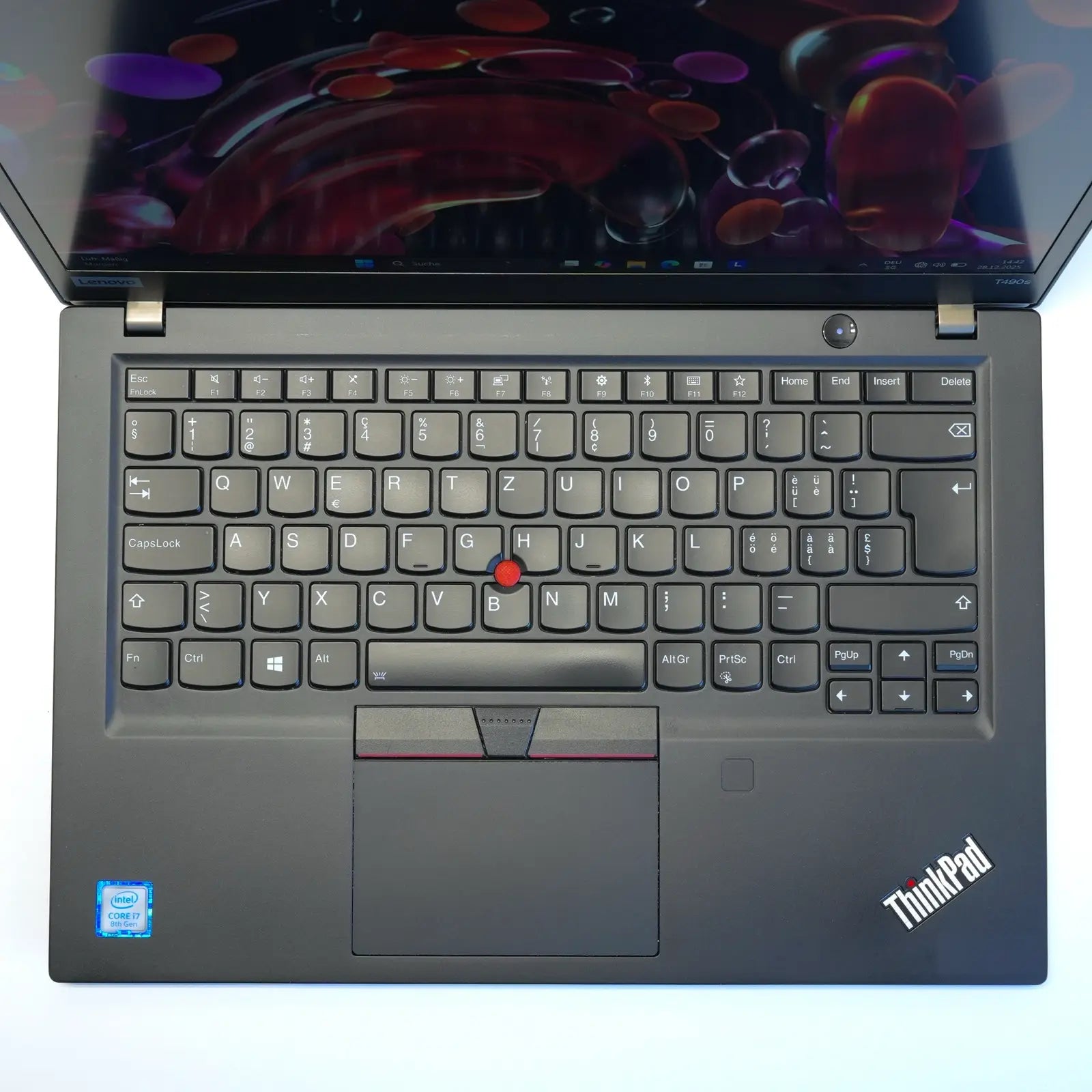 Lenovo ThinkPad T490s i7-8665U 8GB 256GB NVMe Refurbished Business Laptop Schweiz
