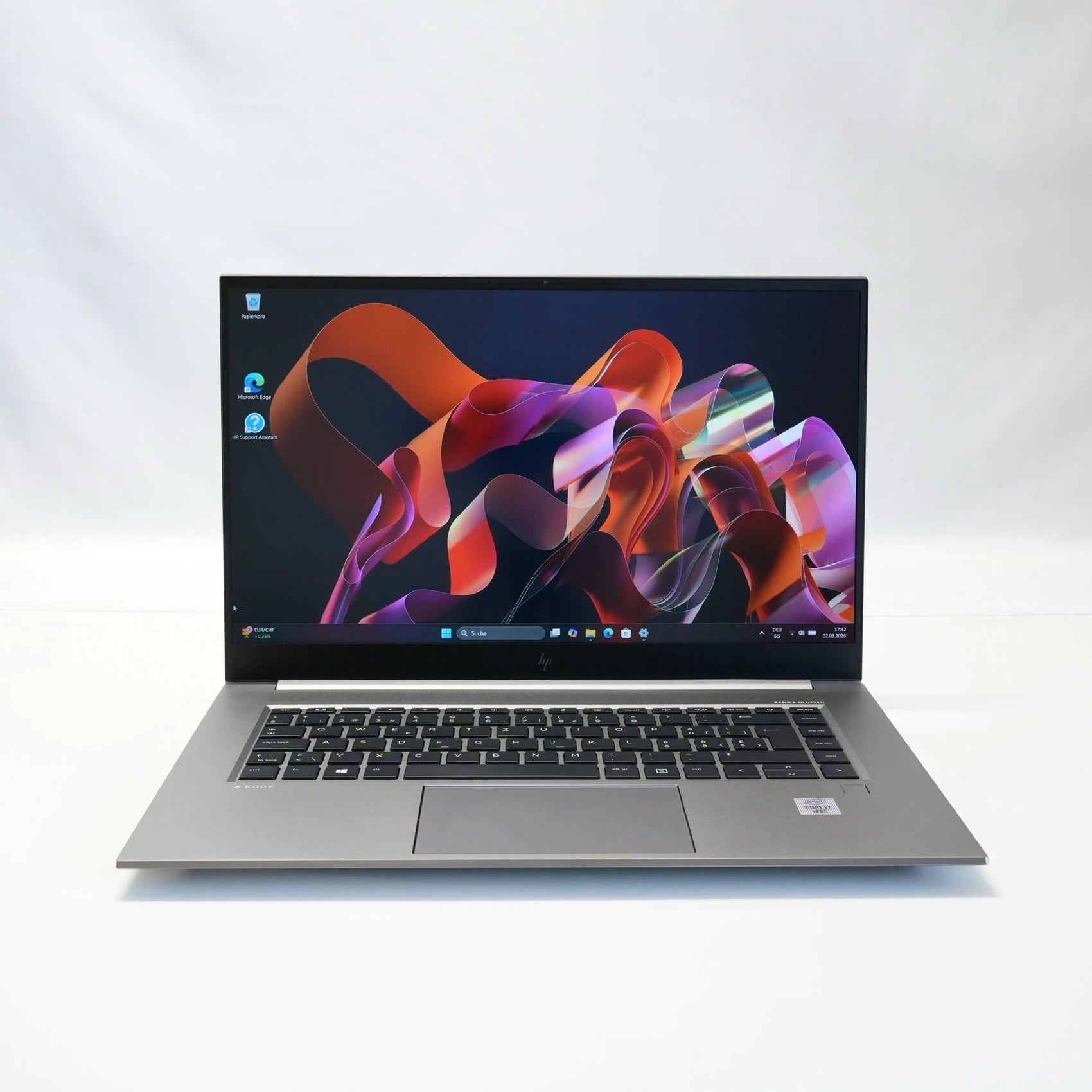 HP ZBook Studio G7 i7-10850H 32GB 1TB NVMe Quadro T2000 A-Grade Refurbished Mobile Workstation Schweiz