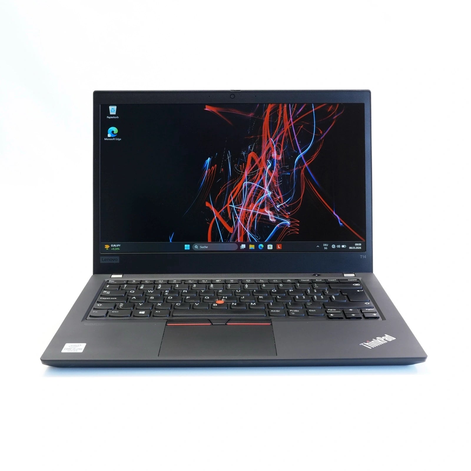 Lenovo ThinkPad T14 Gen 1 i5-10310U 16GB 256GB NVMe A-Grade Refurbished Business Laptop Schweiz