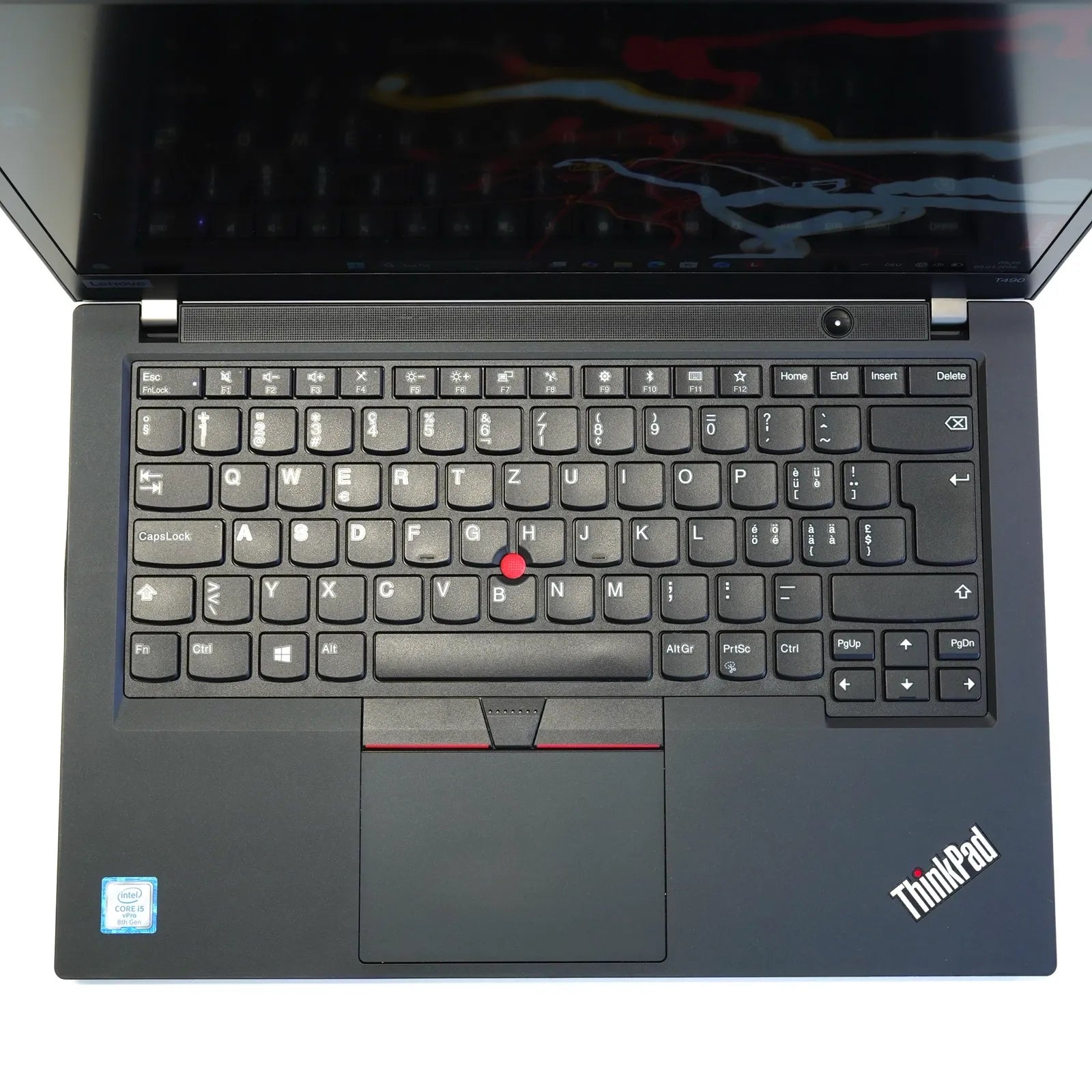 Lenovo ThinkPad T490 i5-8365U 16GB 256GB NVMe A-Grade Refurbished Business Laptop Schweiz