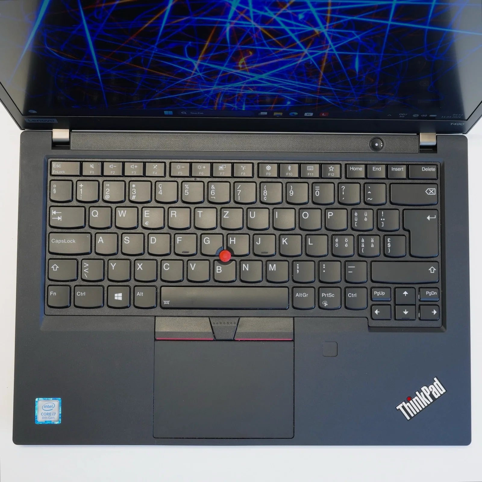 Lenovo ThinkPad T490 i7-8565U 16GB 256GB SSD Refurbished Laptop Schweiz