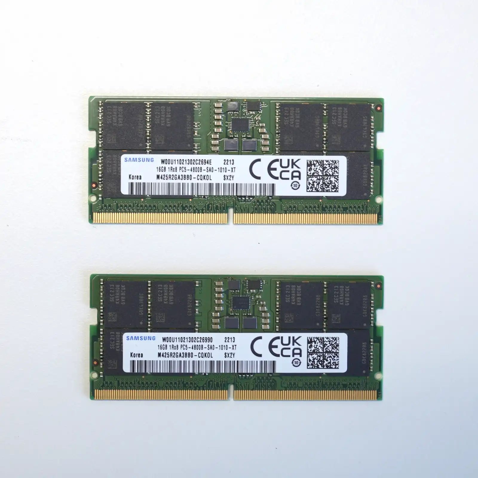 Samsung 32GB DDR5 SO-DIMM Kit 2x16GB 4800 MT/s PC5-4800B Arbeitsspeicher Schweiz