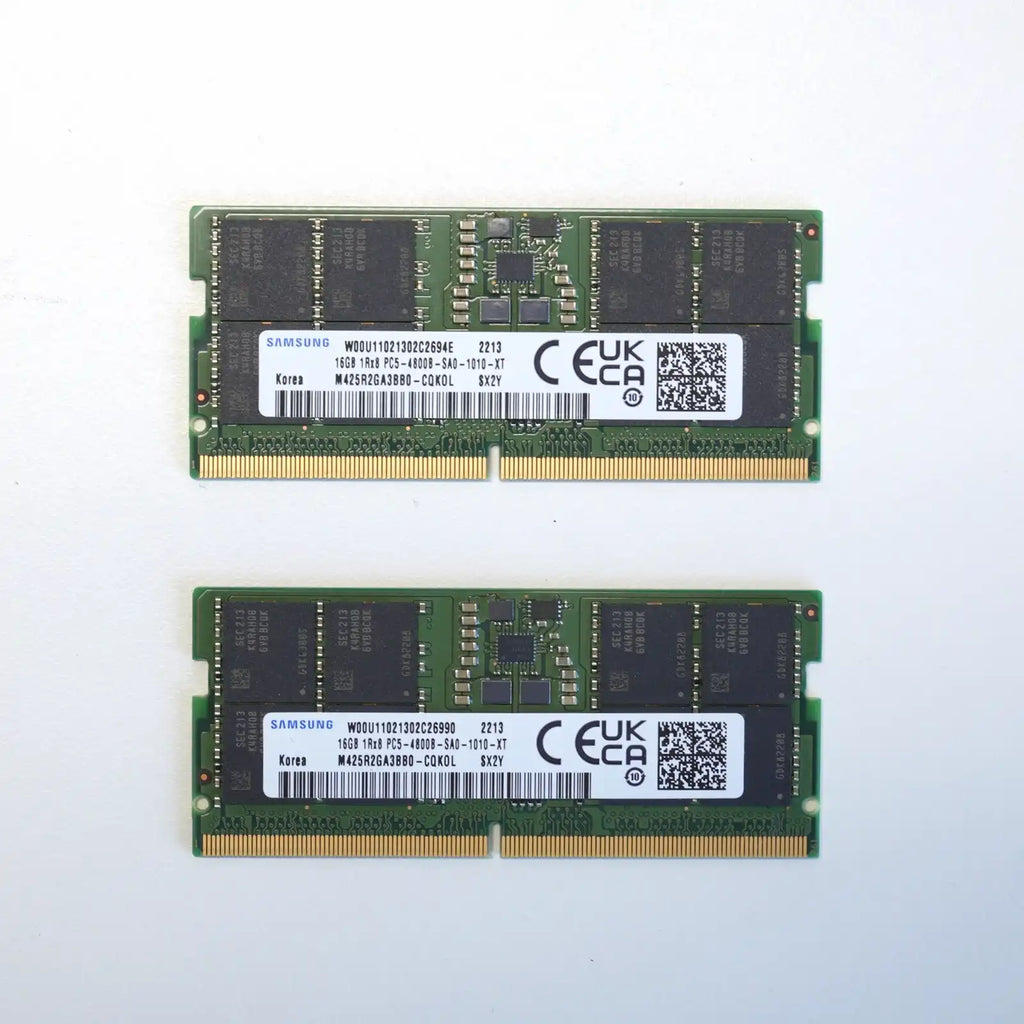 aiuto セレクトメモリー DDR5 32GB Samsung Samsung 32GB DDR5 SO-DIMM Kit 2x16GB | Schweiz | Jimis Hardware