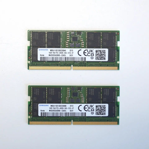 Samsung 32GB DDR5 SO-DIMM Kit 2x16GB 4800 MT/s PC5-4800B Arbeitsspeicher Schweiz
