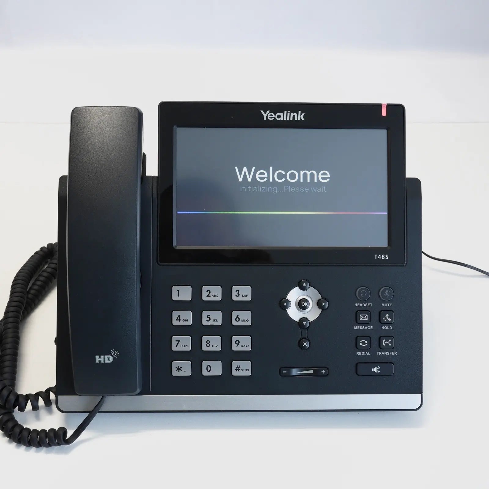 Yealink SIP-T48S IP Telefon mit 7 Zoll Touchscreen, Gigabit Ethernet und PoE