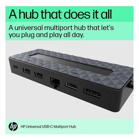 HP Universal USB-C Multiport Hub 50H55UT USB-C Multiport Adapter Schweiz
