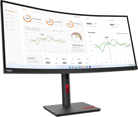 Lenovo ThinkVision T34w-30 34 Zoll Curved WQHD USB-C Business Monitor Schweiz